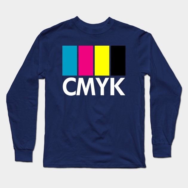 Color code CMYK Long Sleeve T-Shirt by Styleuniversal